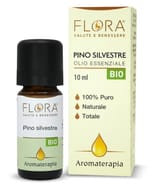 AROMATERAPIA PINO SILVESTRE OLIO ESSENZIALE BIO INTEGRATORE ALIMENTARE 10 ML