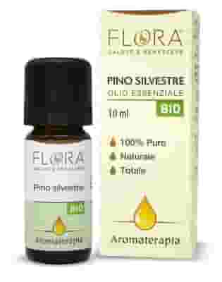 AROMATERAPIA PINO SILVESTRE OLIO ESSENZIALE BIO INTEGRATORE ALIMENTARE 10 ML