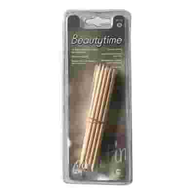 BEAUTYTIME BASTONCINI LEGNO PELLICINE 7 PEZZI