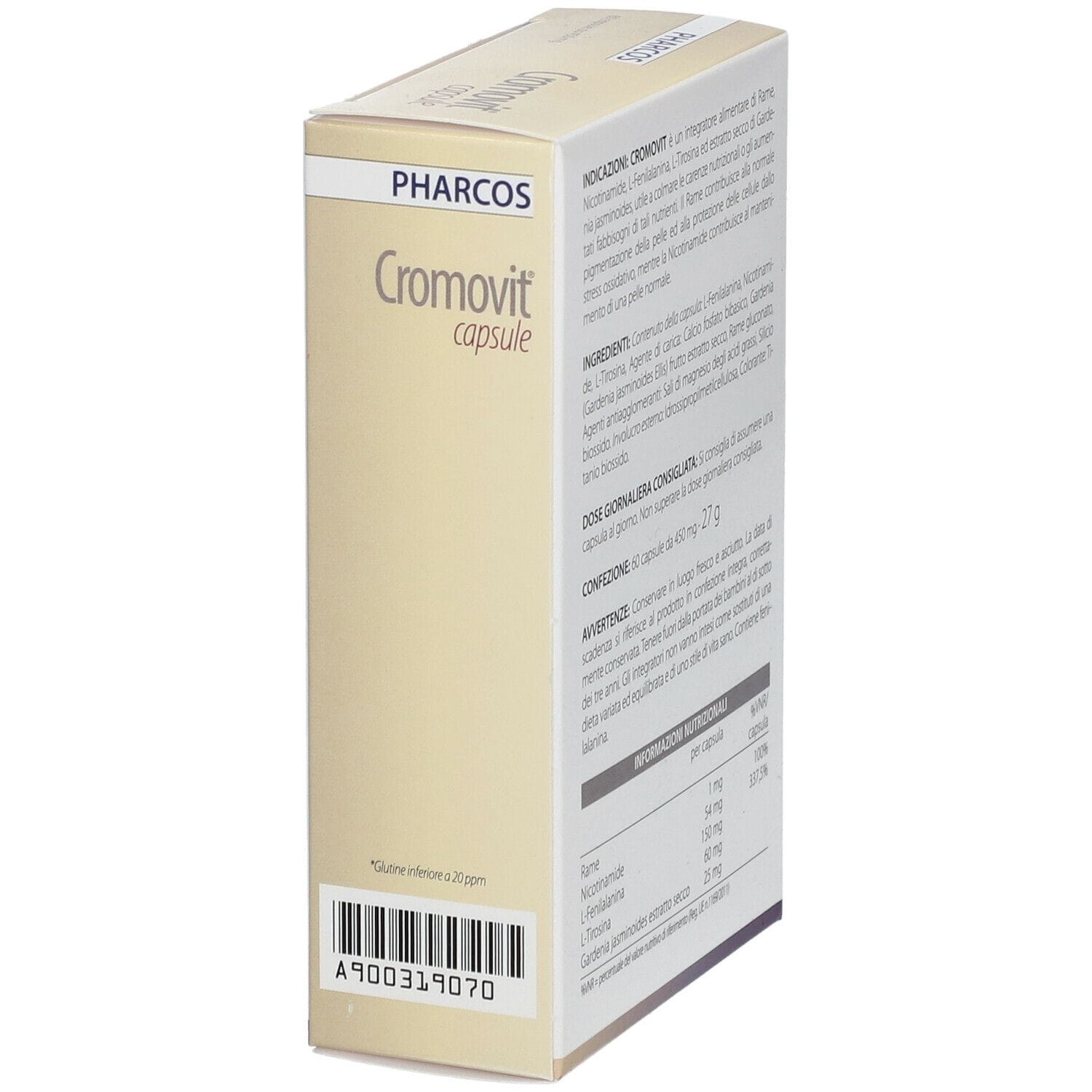 PHARCOS CROMOVIT 60 CAPSULE