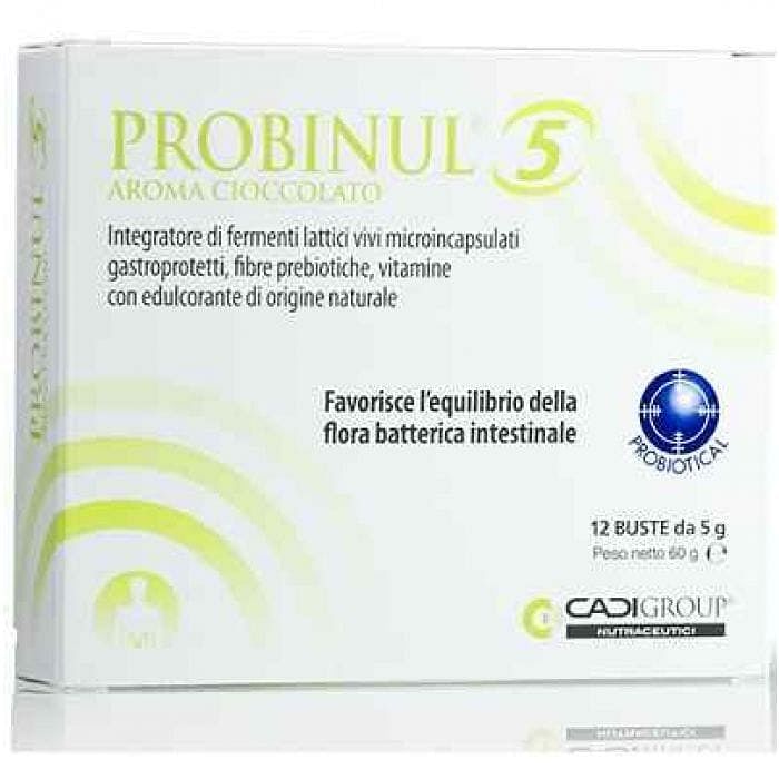 Probinul 5 12 Bustine 5 G Aroma Cioccolato