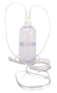 Kit completo per ossigenoterapia con gorgogliatore e occhiali
