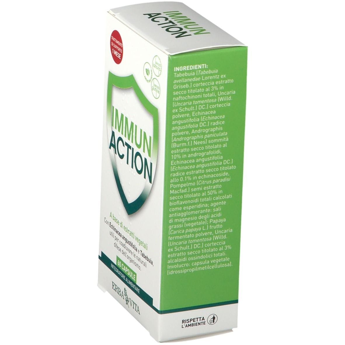 IMMUN ACTION NUOVO 60 CAPSULE