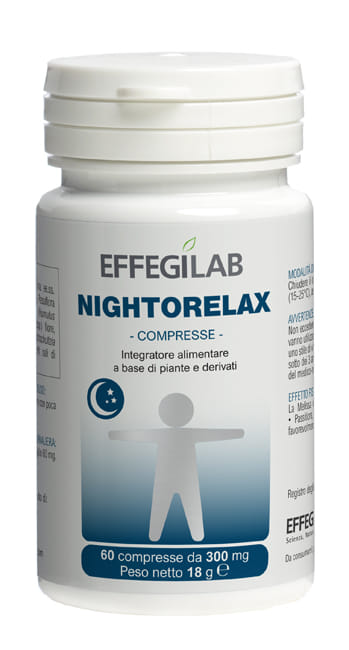 Integratore Nightorelax per il sonno e il relax, 60 compresse