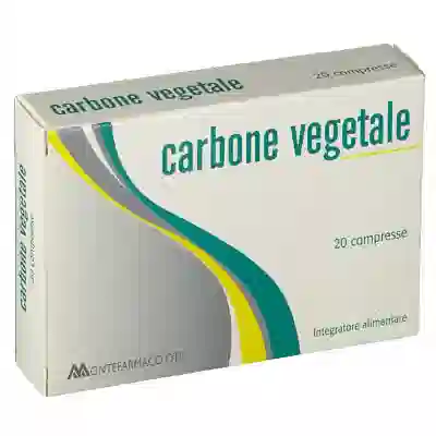 Integratore Carbone Vegetale 20 compresse per meteorismo
