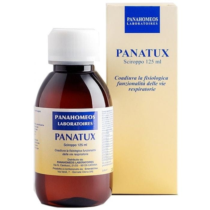 Sciroppo Panatux agli estratti vegetali, 125ml