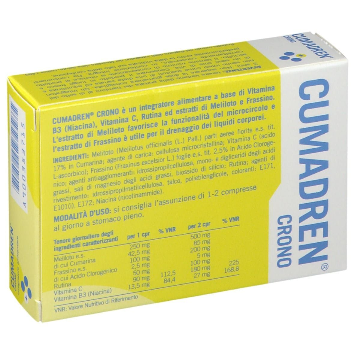 CUMADREN CRONO 30 COMPRESSE RIVESTITE