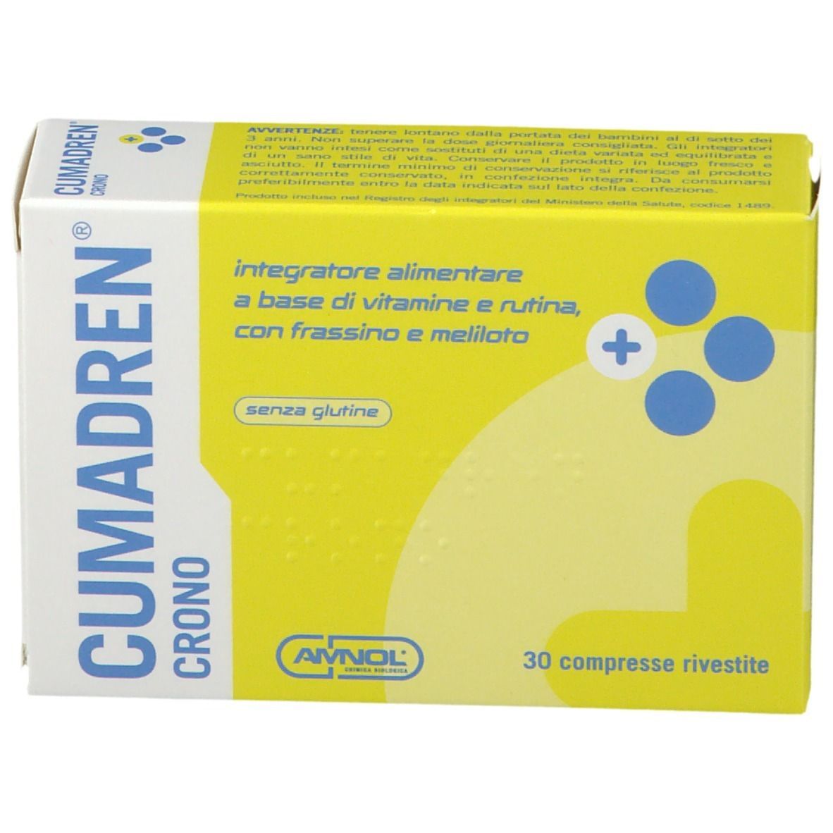 CUMADREN CRONO 30 COMPRESSE RIVESTITE