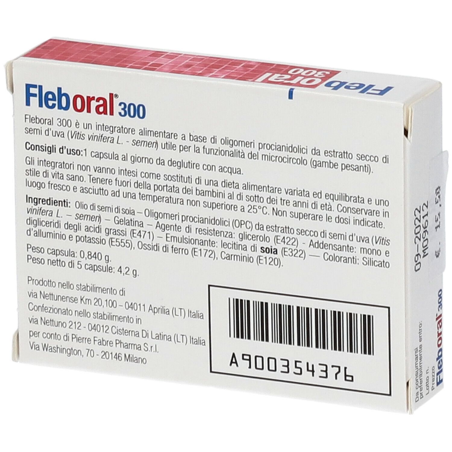 FLEBORAL 300 5 CAPSULE