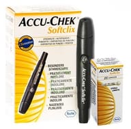PENNA PUNGIDITO ACCU-CHEK SOFTCLIX + 25 LANCETTE SOFTCLIX + MANUALE DI UTILIZZO