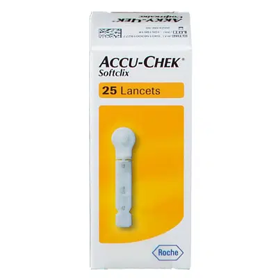 LANCETTE PUNGIDITO ACCU-CHEK SOFTCLIX 25 PEZZI LANCETTE PUNGIDITO ACCU-CHEK SOFTCLIX 25 PEZZI