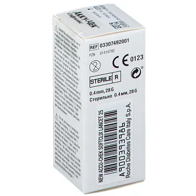 LANCETTE PUNGIDITO ACCU-CHEK SOFTCLIX 25 PEZZI LANCETTE PUNGIDITO ACCU-CHEK SOFTCLIX 25 PEZZI