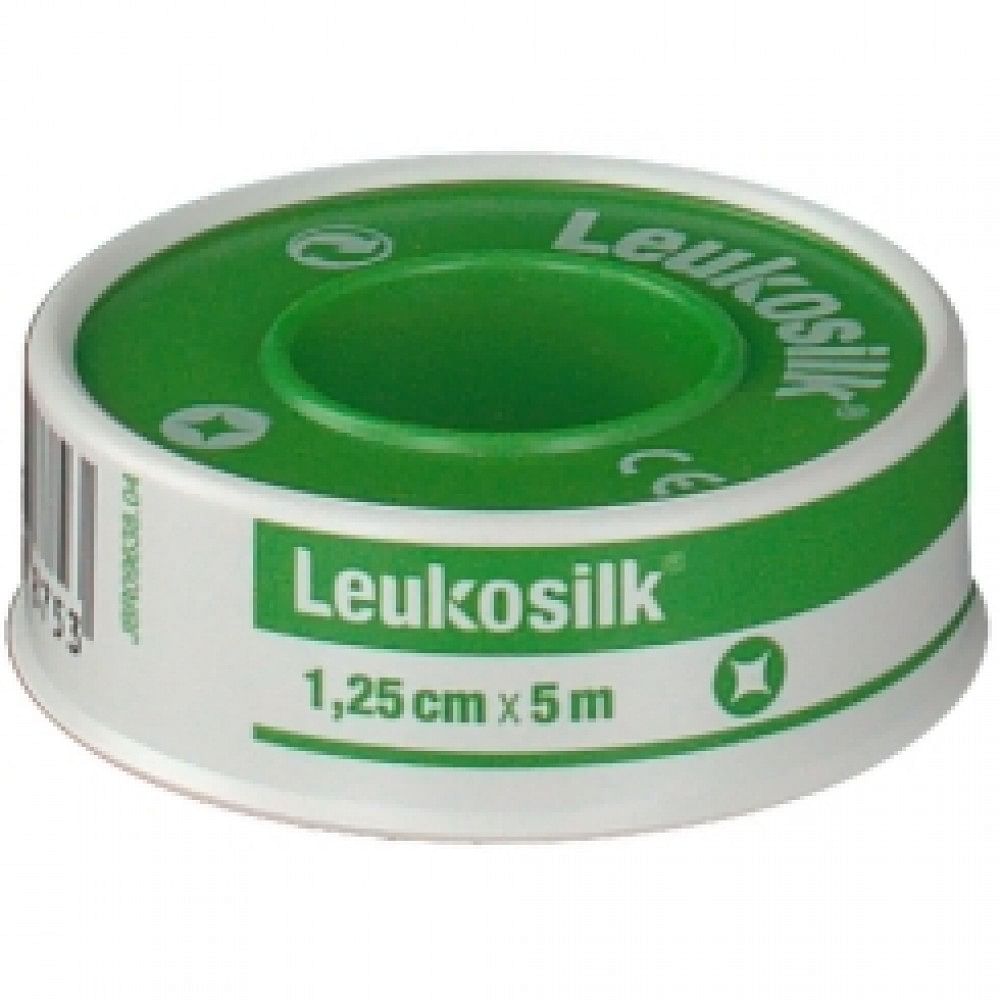 Cerotto Leukosilk Ipoallergenico 500 X1,25 Cm