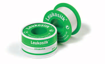 Cerotto Leukosilk ipoallergenico su rocchetto 5x500cm