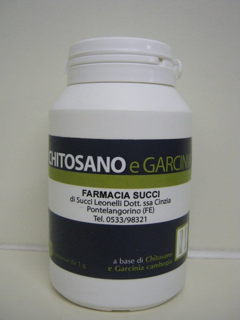Integratore Chitosano e Garcinia Cambogia, 120 compresse