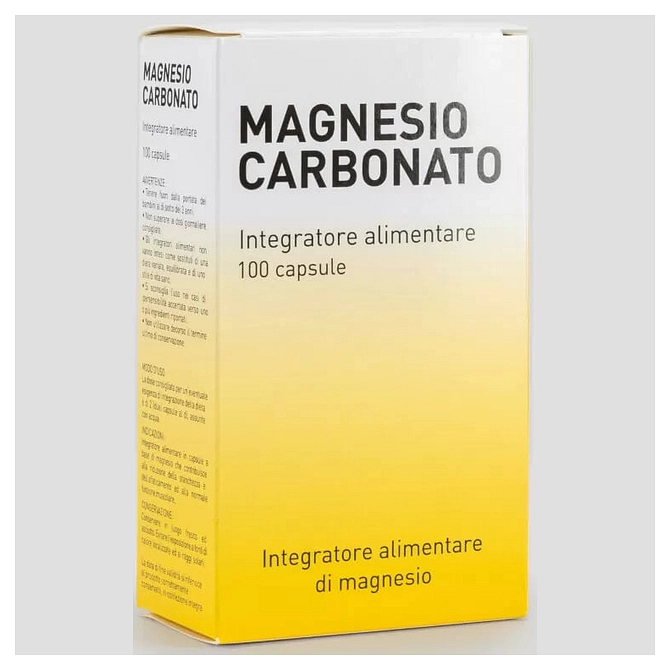 Magnesio Carbonato 100 Capsule