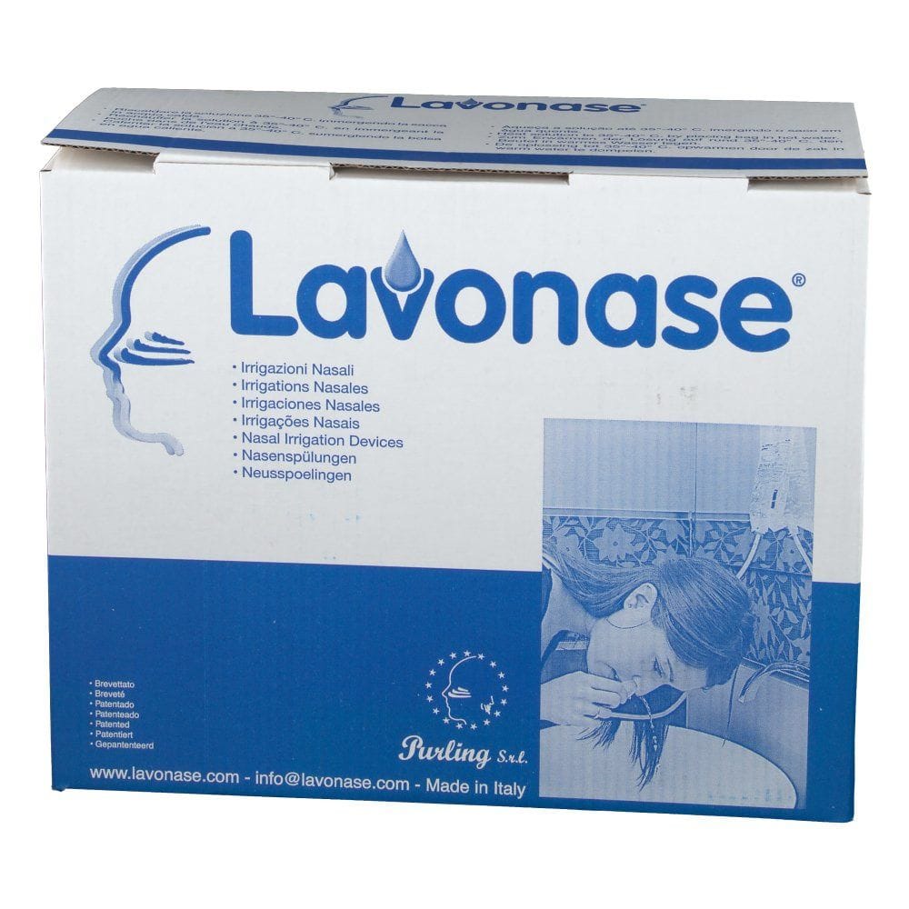 Lavonase dispositivo irrigazione nasale sterile 500ml, 5 pz