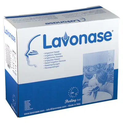 IRRIGAZIONE NASALE LAVONASE 500ML 5 PEZZI IRRIGAZIONE NASALE LAVONASE 500ML 5 PEZZI