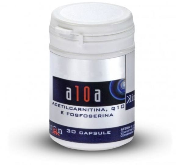 Integratore Kiron A10A Atena con L-Carnitina e Q10, 30 capsule