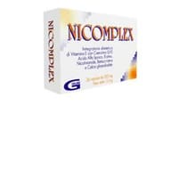 Integratore Nicomplex antiossidante per la pelle, 36 capsule