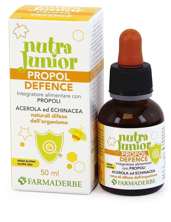 Nutra Junior Propoldefens Gocce 50 Ml