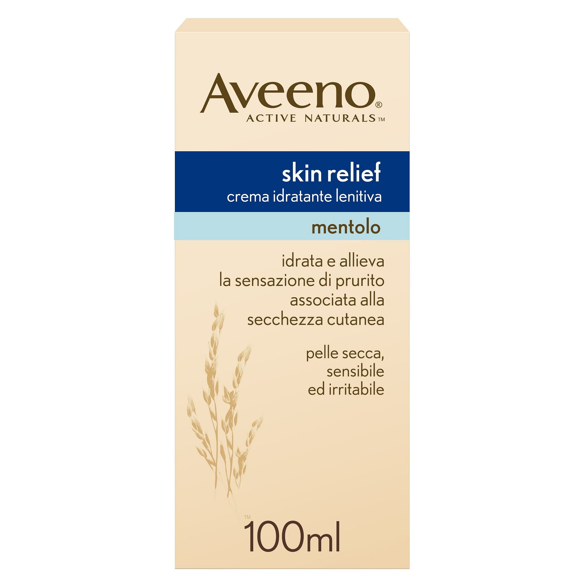 Aveeno Terapeutico Crema Lenitiva Mentolo 200 Ml