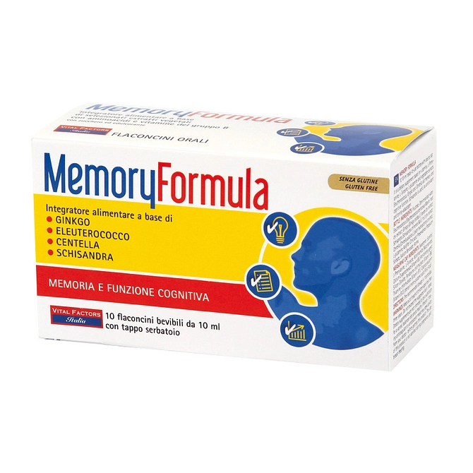 Memory Formula 10 Flaconcini 10 Ml