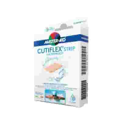 Cerotti Master-Aid Cutiflex Strip trasparenti grandi, 10pz
