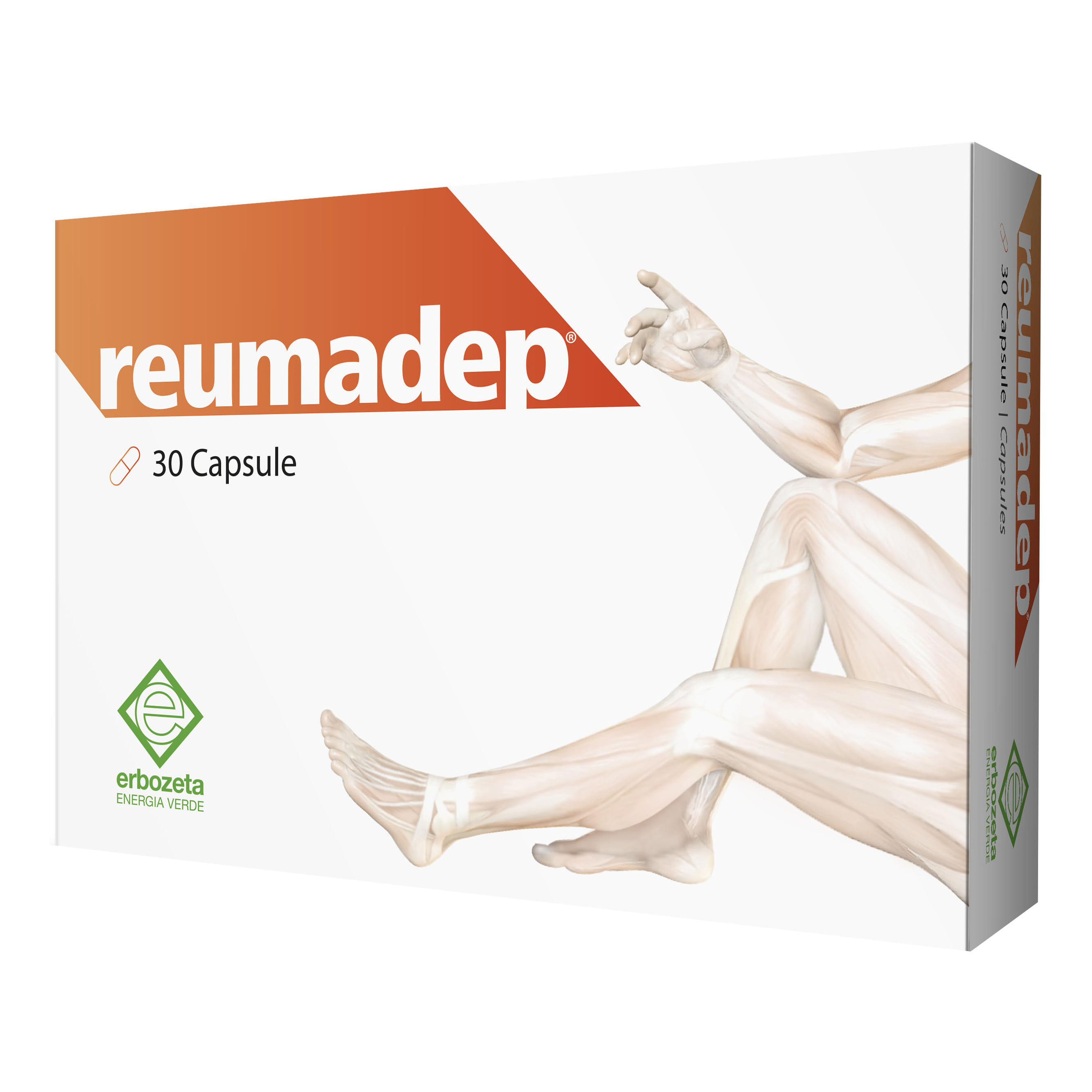 Integratore Reumadep per articolazioni e ossa, 30 capsule