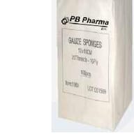 Garza medicazione non sterile 16 strati 10x10cm, 100 pezzi