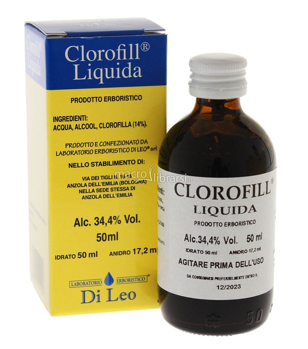 Clorofill Liquido 50 Ml Di Leo