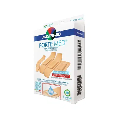 CEROTTO MASTER-AID FORTE MED 5 FORMATI 40 PEZZI CEROTTO MASTER-AID FORTE MED 5 FORMATI 40 PEZZI