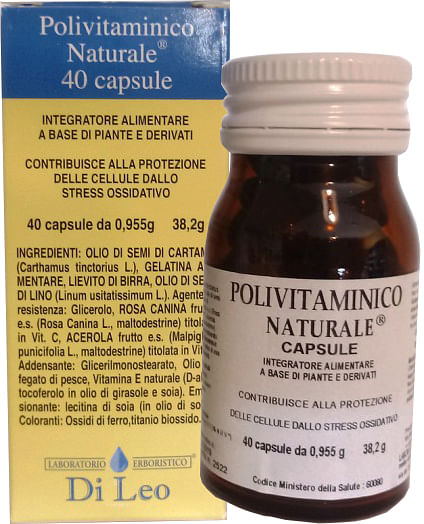 Polivitaminico Naturale 40 Compresse Di Leo