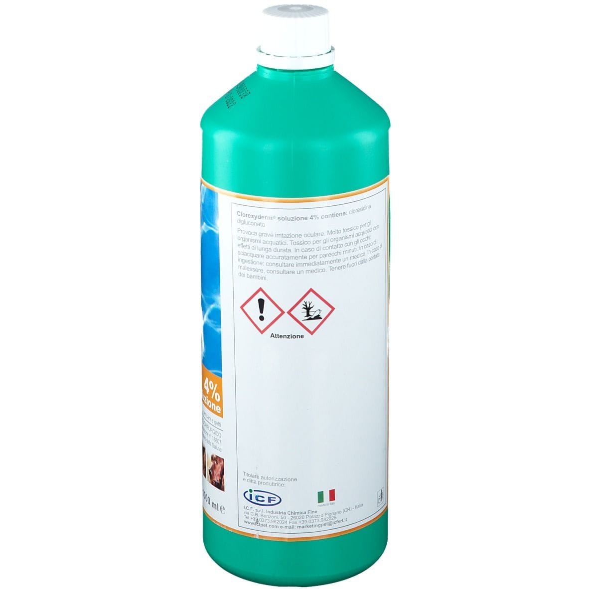 CLOREXYDERM SOLUZIONE 4% 1000 ML