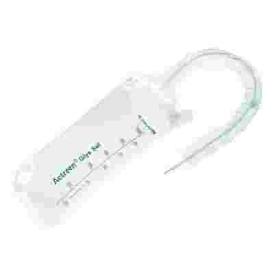 CATETERE NELATON MASCHILE AUTOLUBRIFICANTE ACTREEN GLYS IN PVC IDROFILO CH12 LUNGHEZZA 50 CM CON SACCA INTEGRATA 30 PEZZI
