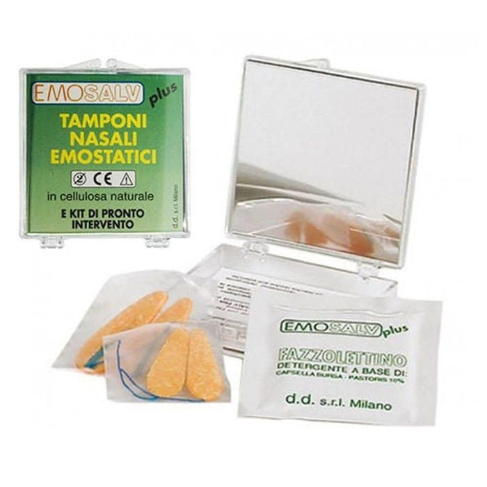 KIT TAMPONE NASO EMOSALV PLUS
