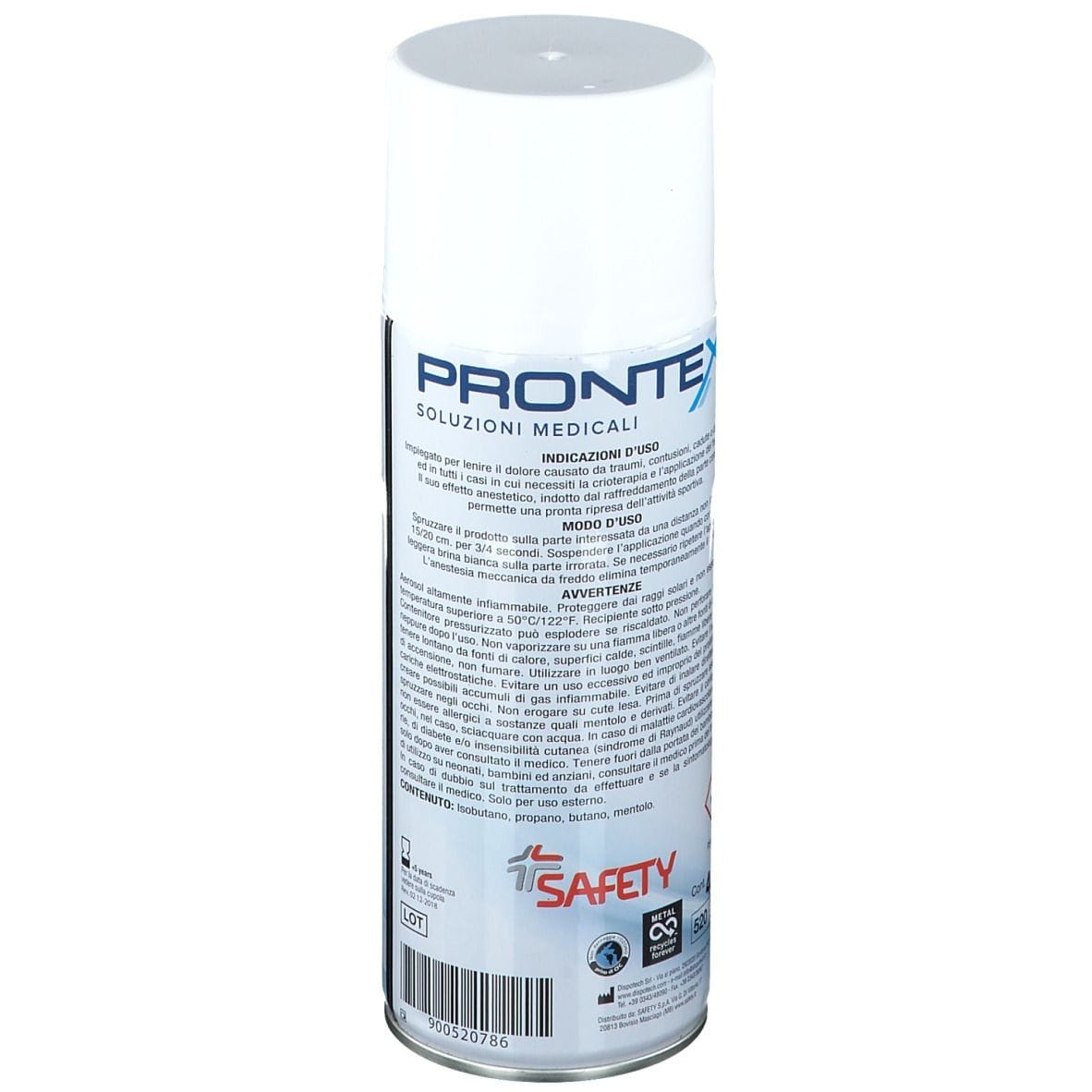 Ghiaccio Spray Prontex 400ml per traumi e distorsioni