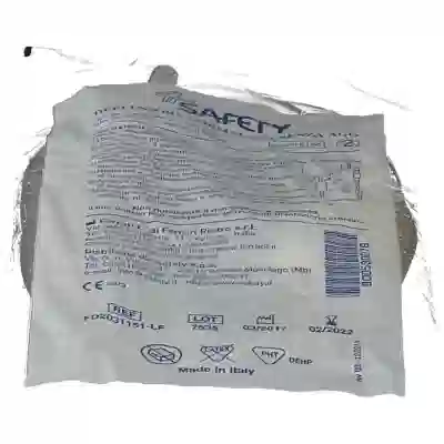 Deflussore sterile senza ago con regolatore di flusso, 120cm