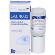 SOLUZIONE ACQUOSA STERILE GEL 4000 2% IDROSSIPROPILMETILCELLULOSA IN FLACONE 30 ML