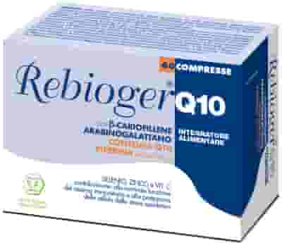 Integratore Rebioger Q10 GD con Curcuma, 60 compresse