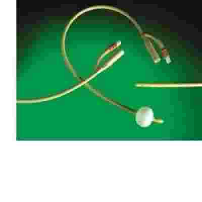 CATETERE URETRALE FOLEY IN LATTICE SILICONATO CH12 PER CATETERIZZAZIONE VESCICALE PRODOTTO IN LATTICE MEDICALE E TRATTATO IN SILICONE NELLA SUPERFICIE ESTERNA.