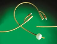 CATETERE URETRALE FOLEY IN LATTICE SILICONATO CH20 PER CATETERIZZAZIONE VESCICALE PRODOTTO IN LATTICE MEDICALE E TRATTATO IN SILICONE NELLA SUPERFICIE ESTERNA
