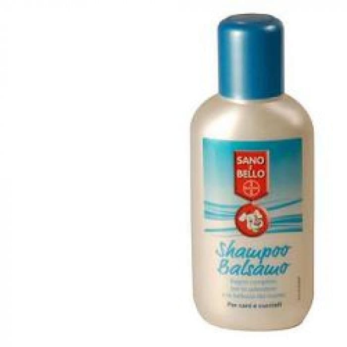 Shampoo Balsamo Sano e Bello per Cani al Talco, 250ml