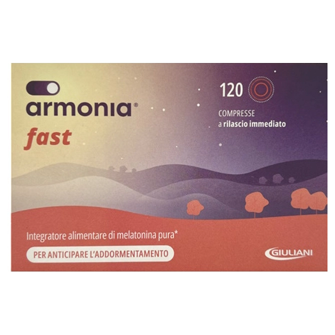 Armonia Fast 1 Mg Melatonina 120 Compresse
