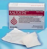 MEDICAZIONE IN ALGINATO DI CALCIO E SODIO SOFFICE STERILE FAVORISCE LA RIPARAZIONE TISSUTALE KALTOSTAT 10X20CM 10 PEZZI
