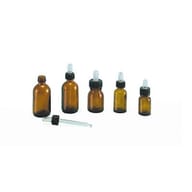 Flacone contagocce Rex in vetro scuro, 20ml