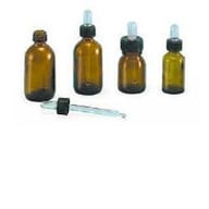 Flacone contagocce Rex in vetro scuro da 50ml