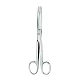 FORBICE RETTA A PUNTE ALTERNE 14CM PER MEDICAZIONE E PICCOLA CHIRURGIA