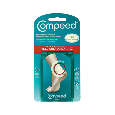 Cerotti Compeed per Vesciche Formato Medio, 5 pezzi
