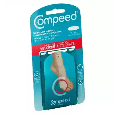COMPEED VESCICHE CEROTTI FORMATO SMALL 6 PEZZI